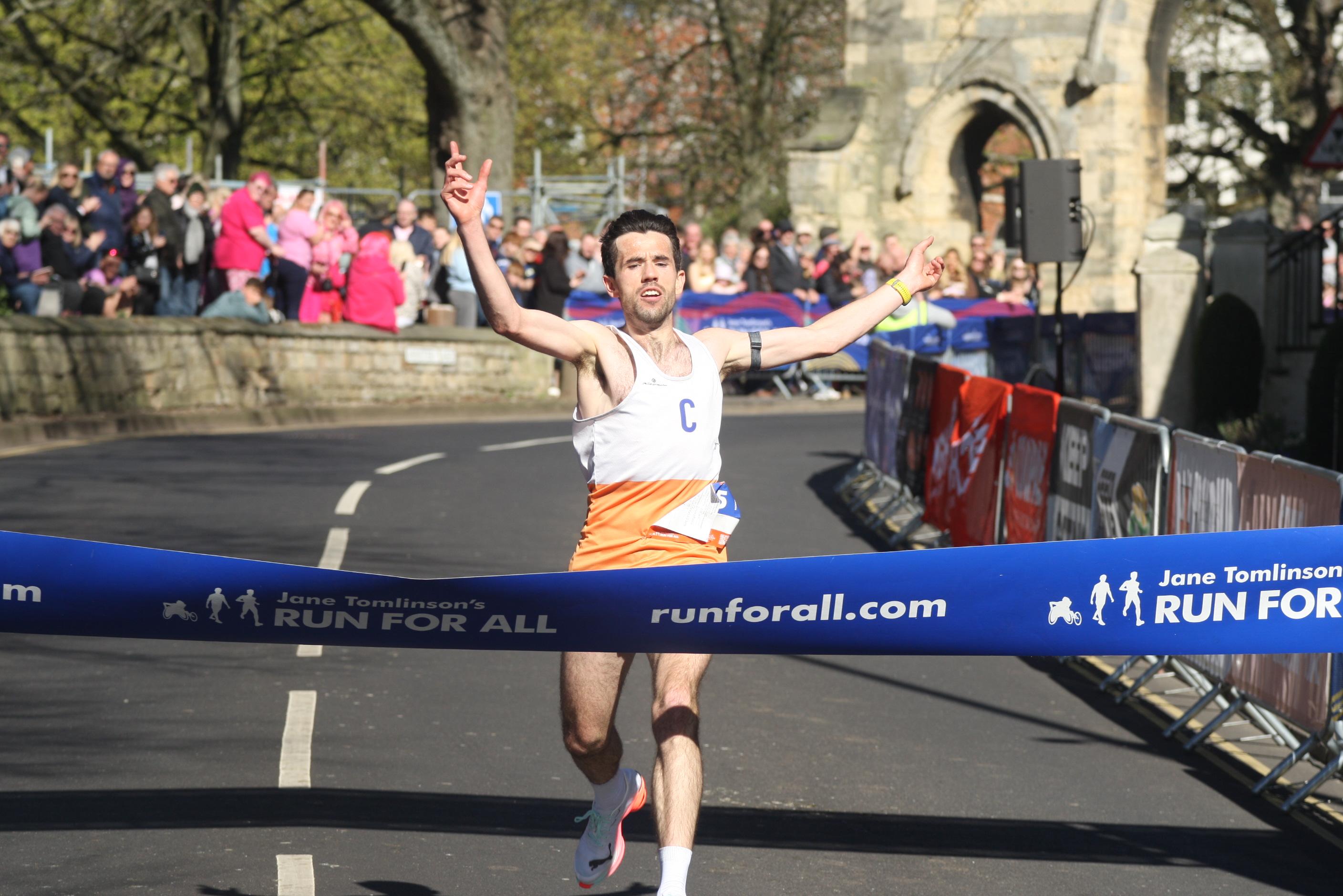 Winning Lincoln 10km
