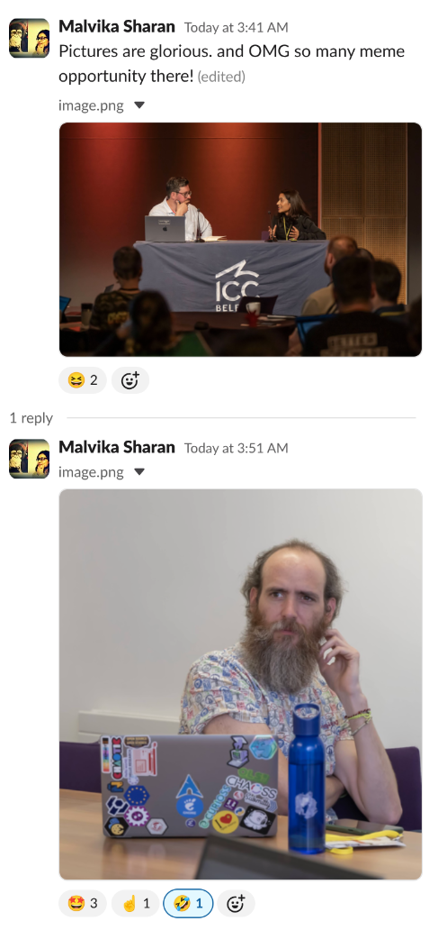 I might have not believe everything Malvika said
