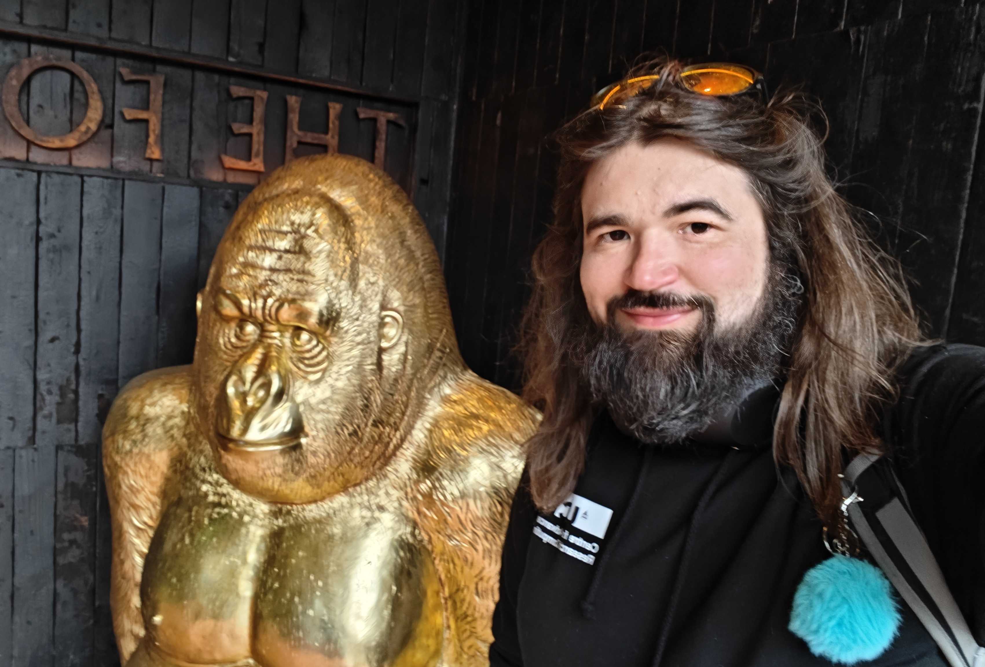 Golden gorilla
