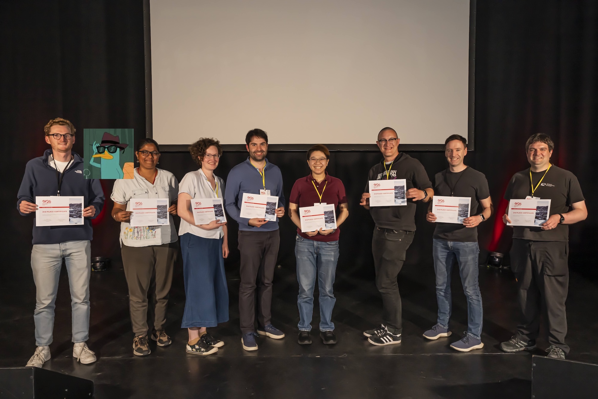 2nd prize hackday