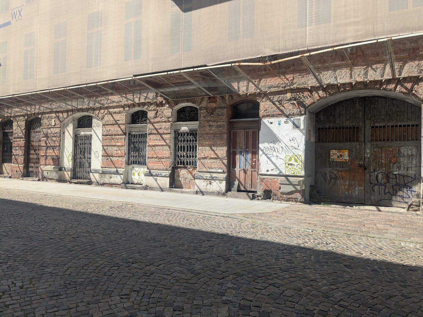 The one street in Warsaw that was not bombed.